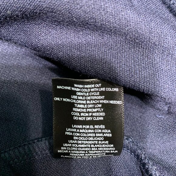 NWT 32 Degree Heat Men's size Medium Navy Full Zip Hooded Jacket - Picture 10 of 10